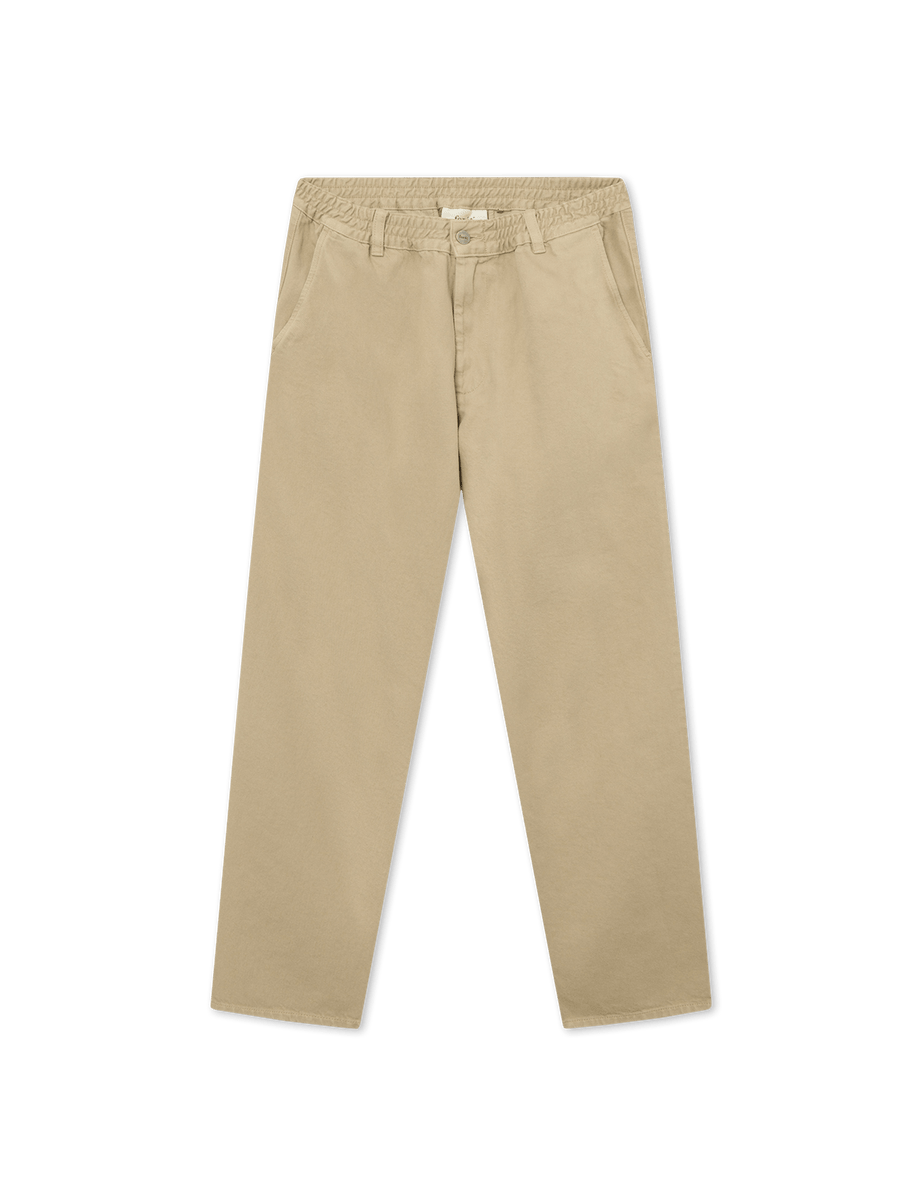 CLAY TWILL PANTS - CORN – foret