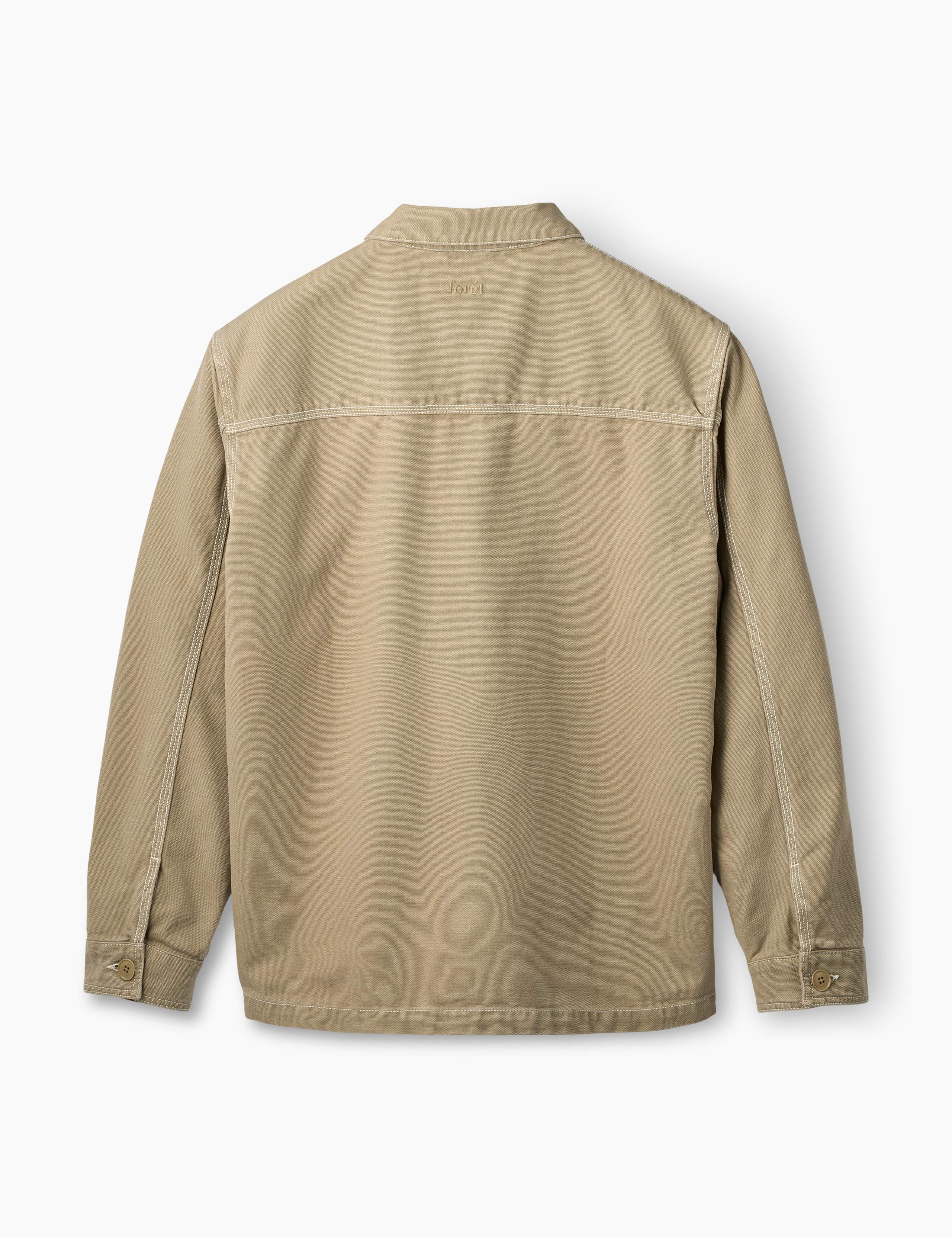 BERRY OVERSHIRT - KHAKI