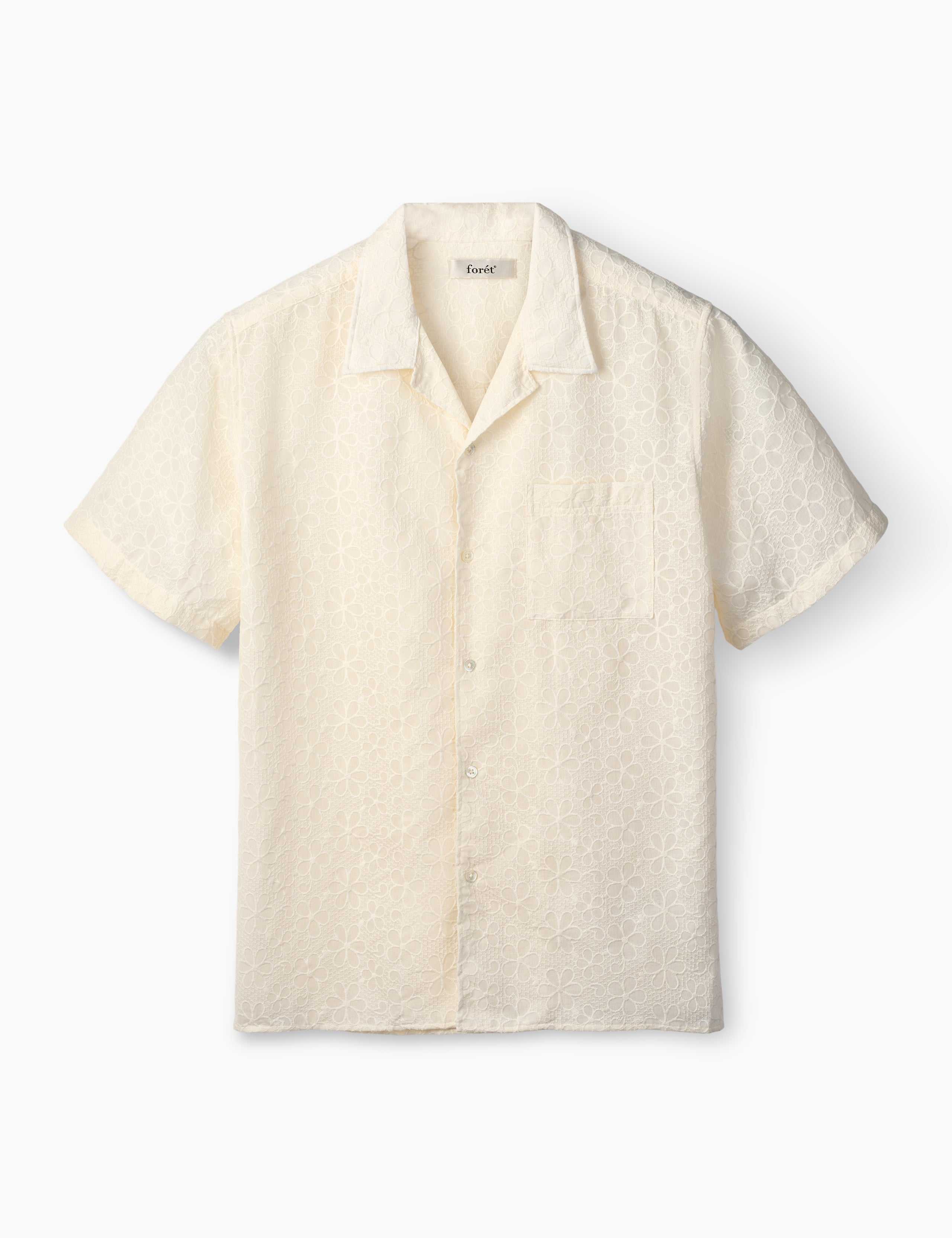 BLOSSOM SS SHIRT - CLOUD