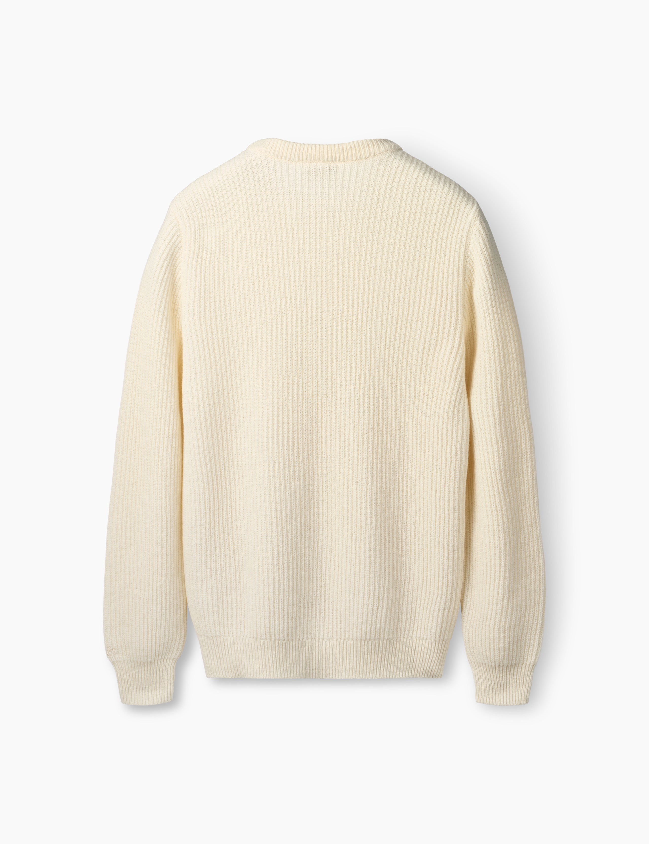 BOW CABLE KNIT - CLOUD