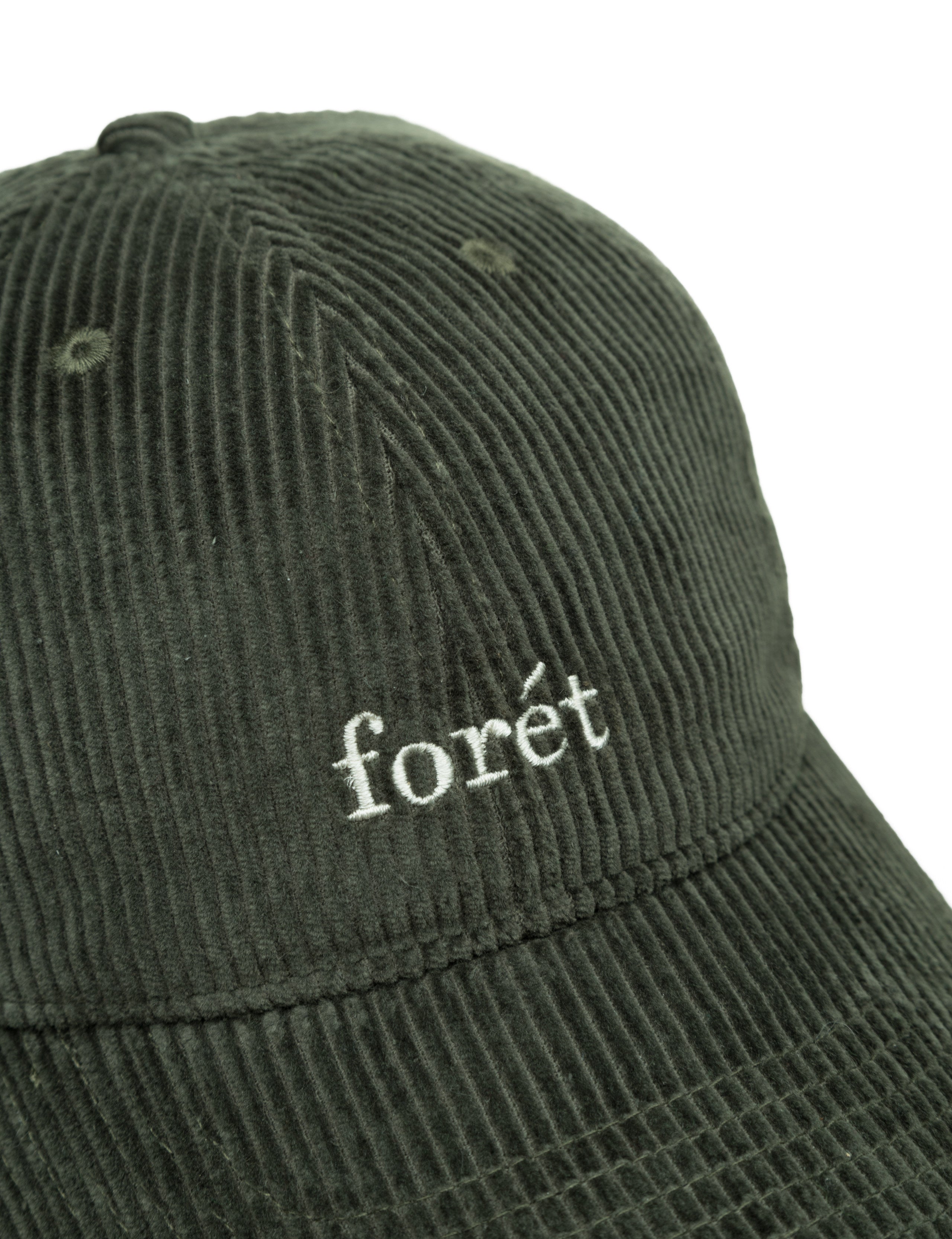 HAWK CORDUROY CAP - DARK MOSS