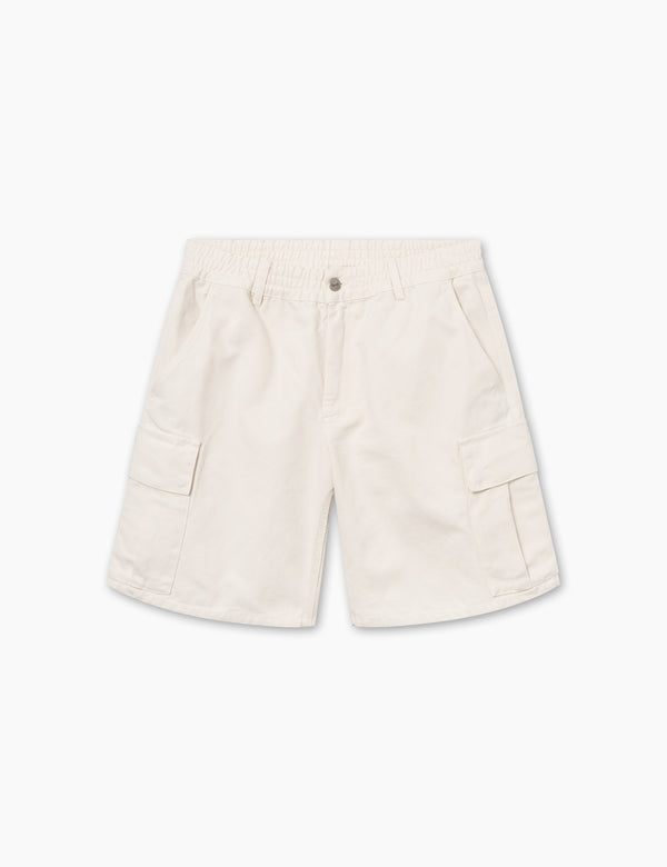 CLAY CARGO SHORTS - CLOUD