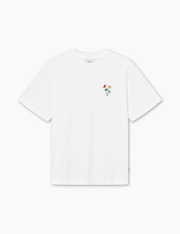 ELEMENT T-SHIRT - WHITE FLOWER