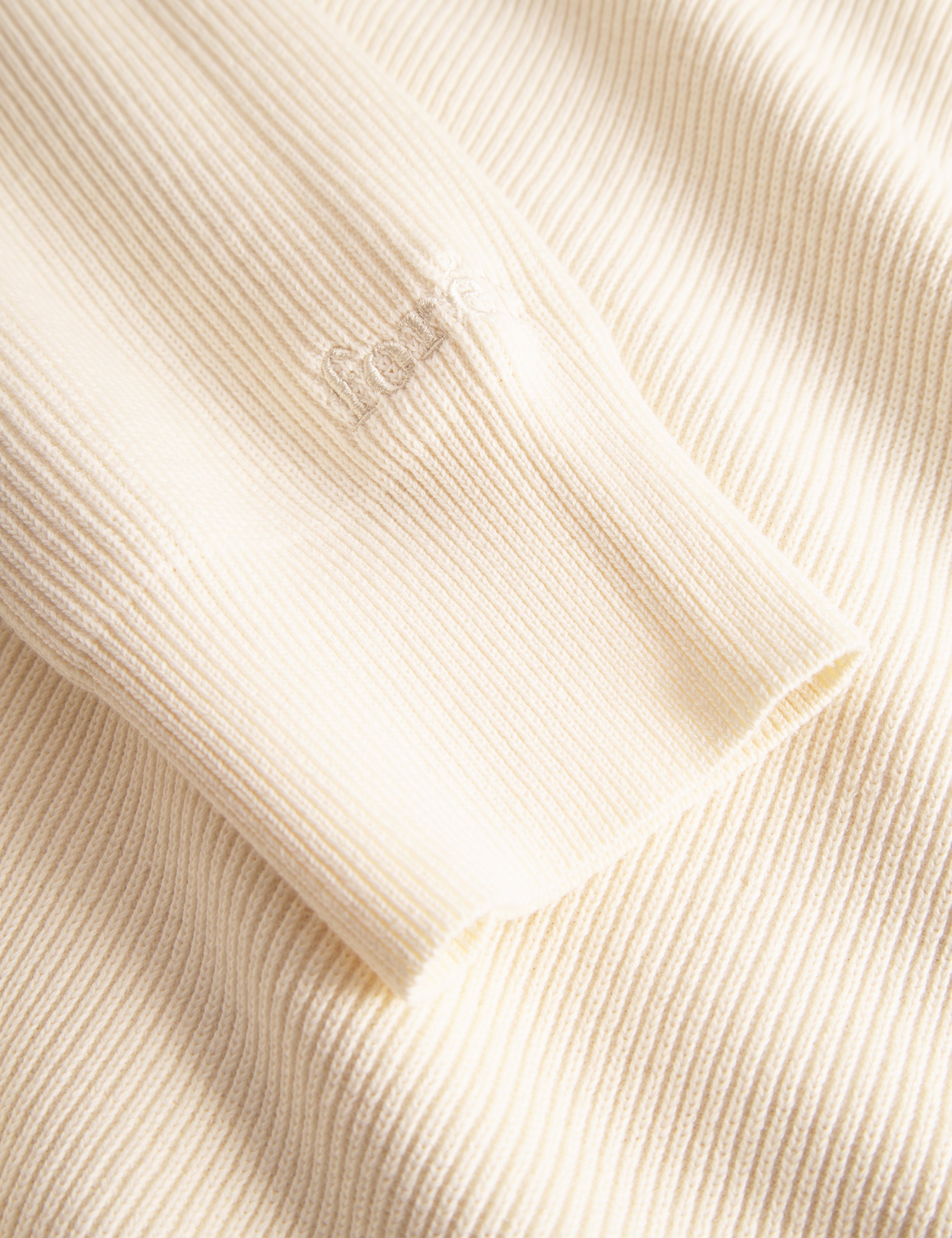 DELTA RIB KNIT - CLOUD