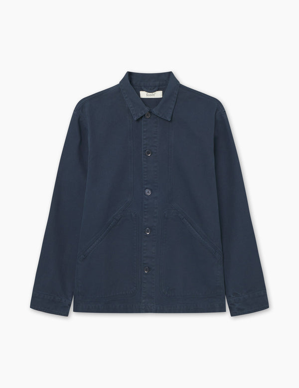 BERRY OVERSHIRT - NAVY