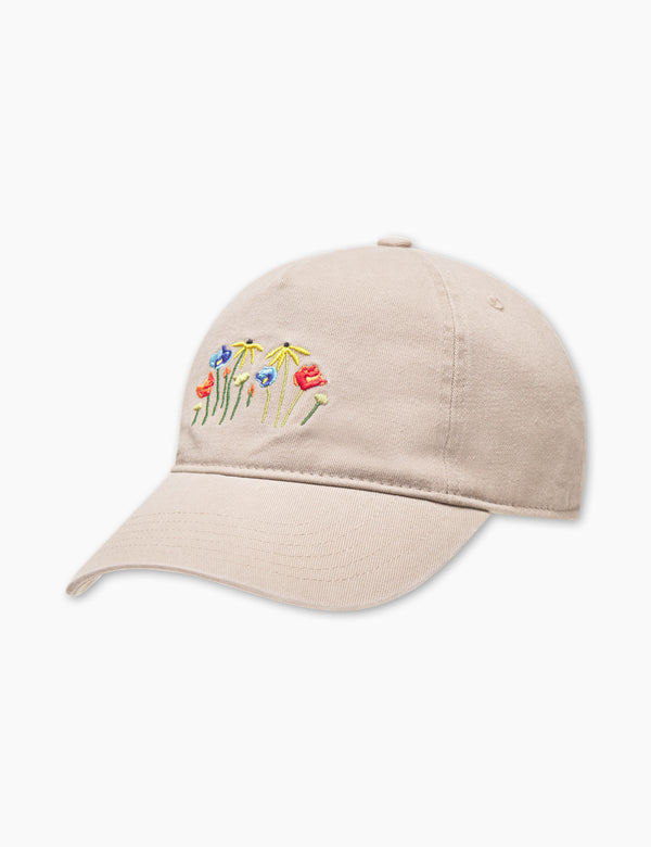 BOTANIC WASHED CAP - KHAKI