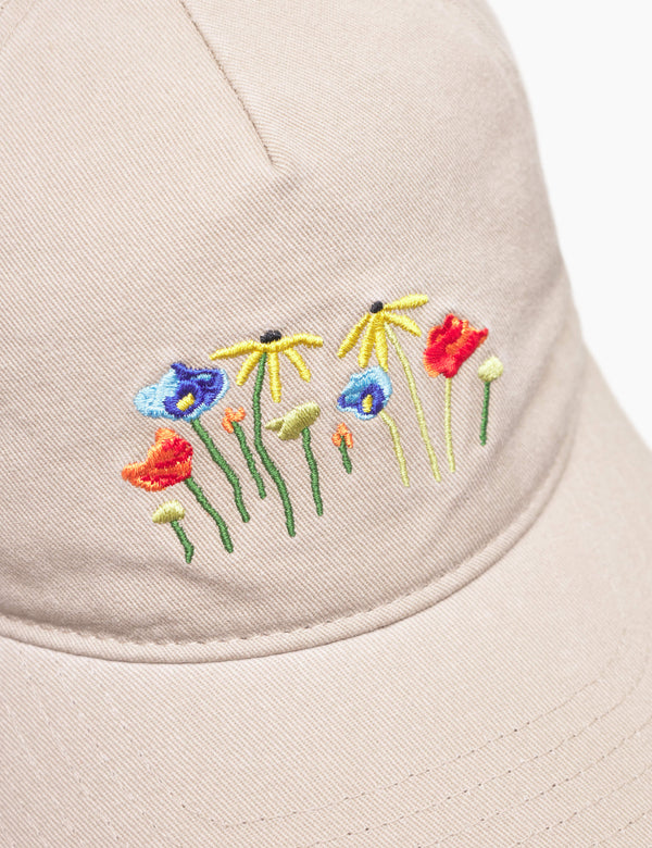 BOTANIC WASHED CAP - KHAKI