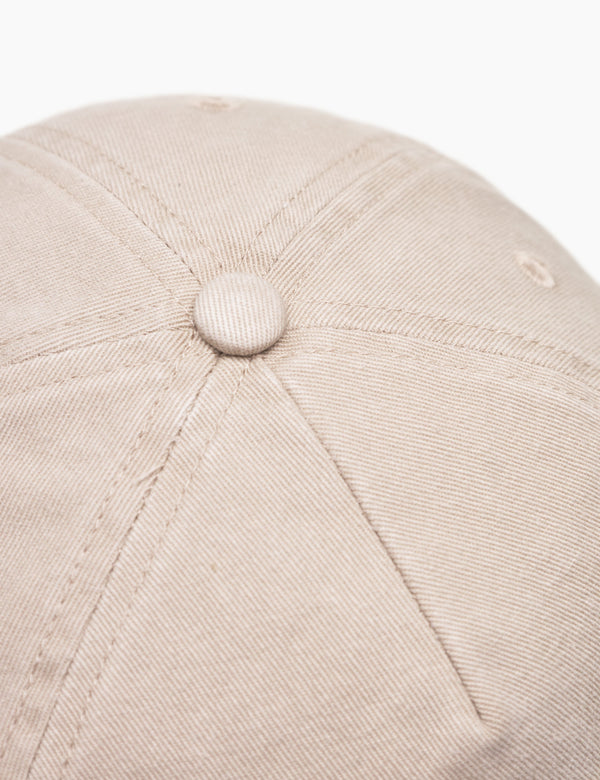 BOTANIC WASHED CAP - KHAKI