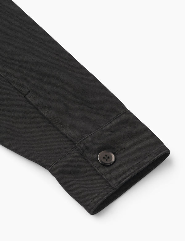 FORÉT X KLEMAN OVERSHIRT - BLACK