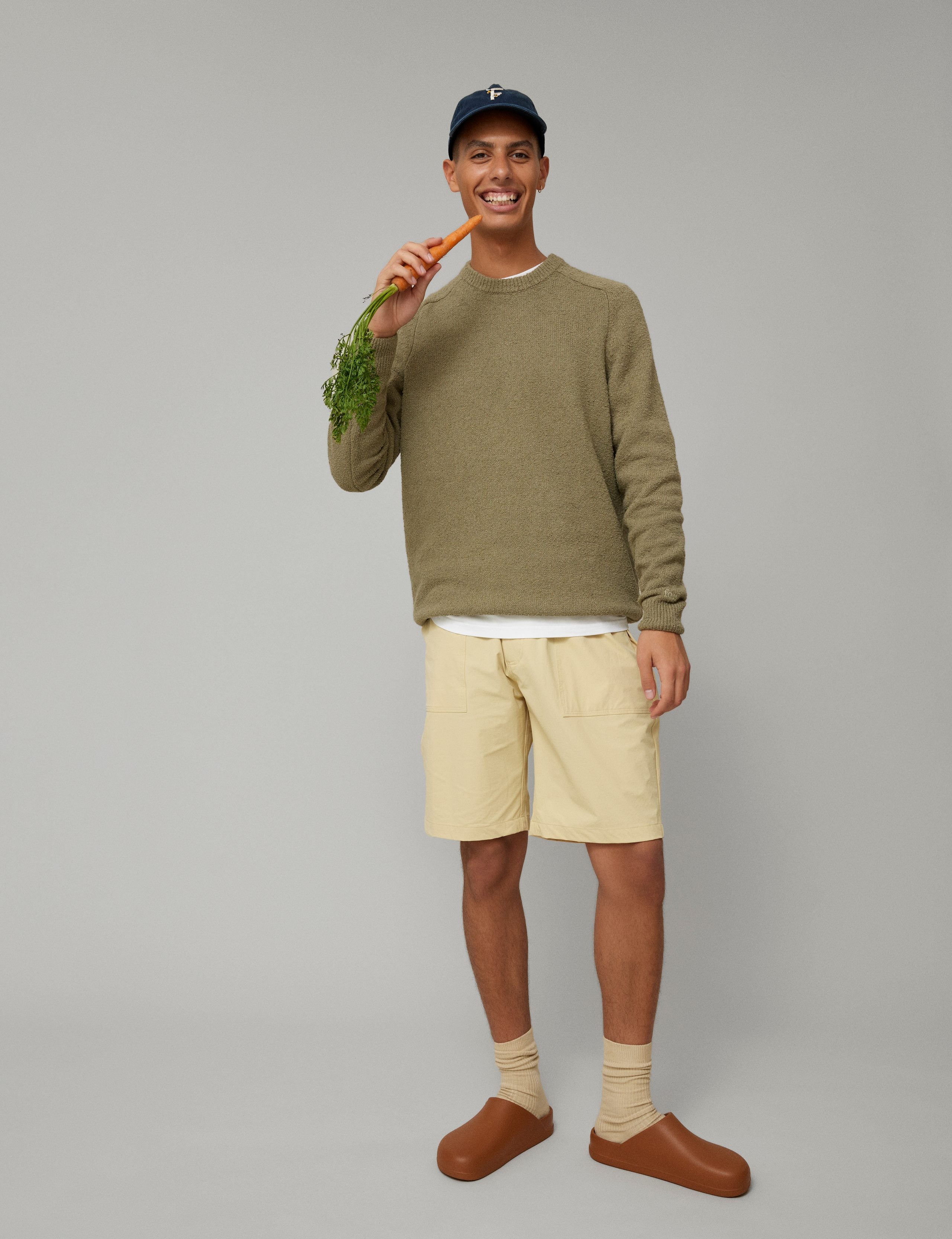 SIENNA TECH SHORTS - DUSTY OLIVE