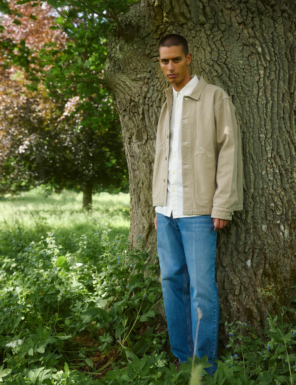 BERRY OVERSHIRT - KHAKI