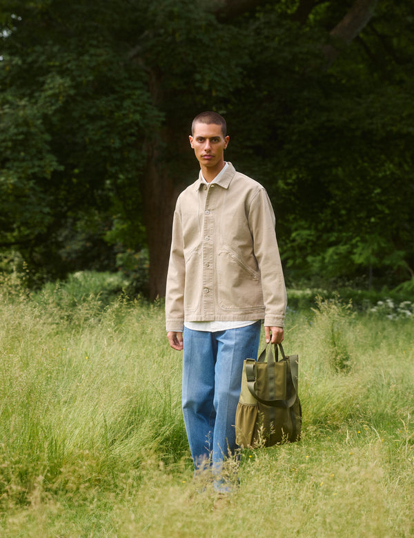 BERRY OVERSHIRT - KHAKI