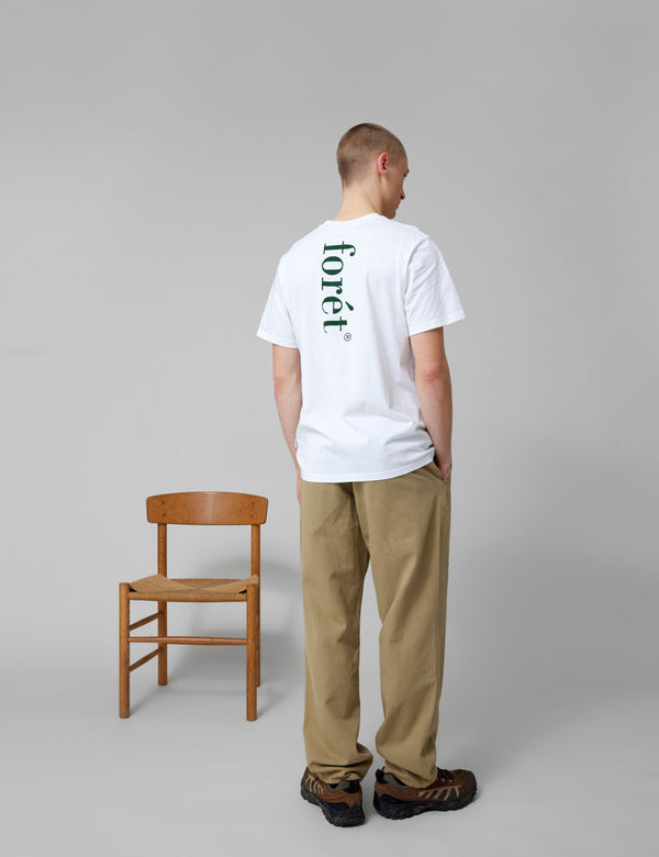 OCEAN T-SHIRT - WHITE/GREEN