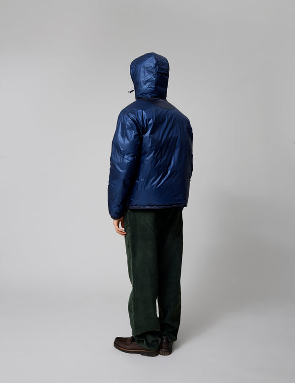 GRAIN REVERSIBLE PUFFER JACKET - NAVY