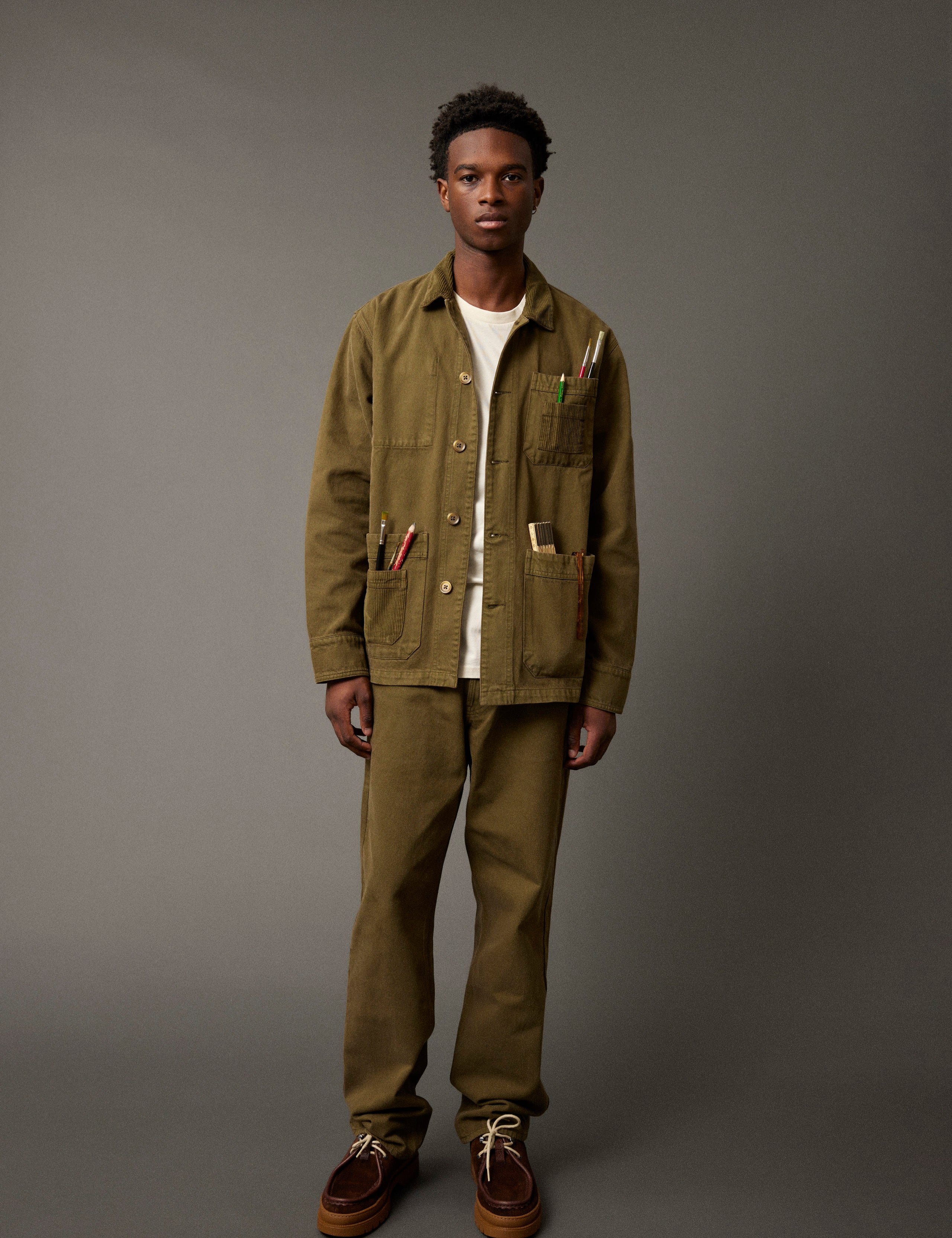 FORÉT X KLEMAN OVERSHIRT - ARMY