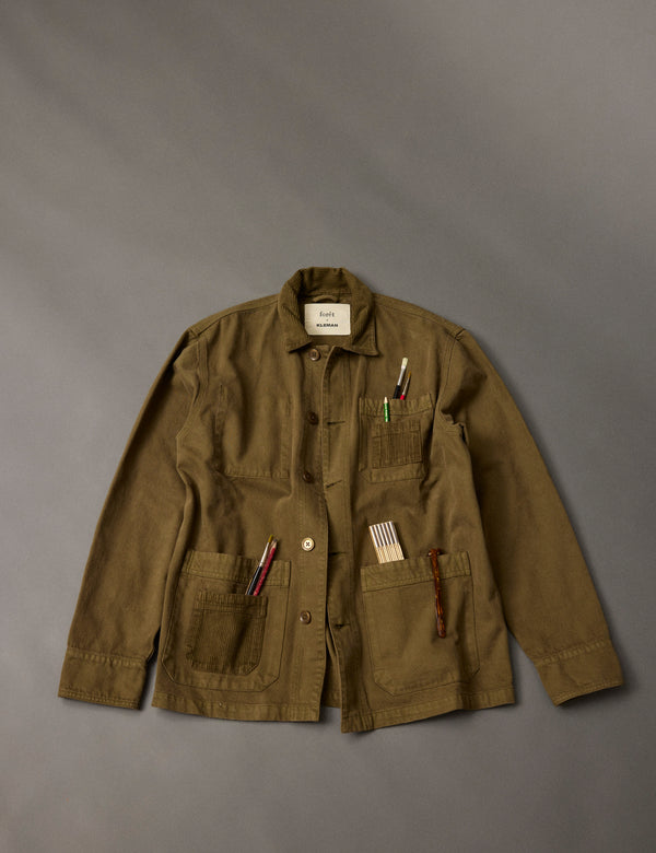 FORÉT X KLEMAN OVERSHIRT - ARMY