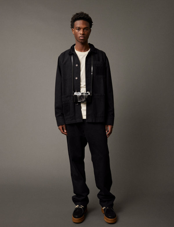 FORÉT X KLEMAN PANTS - BLACK