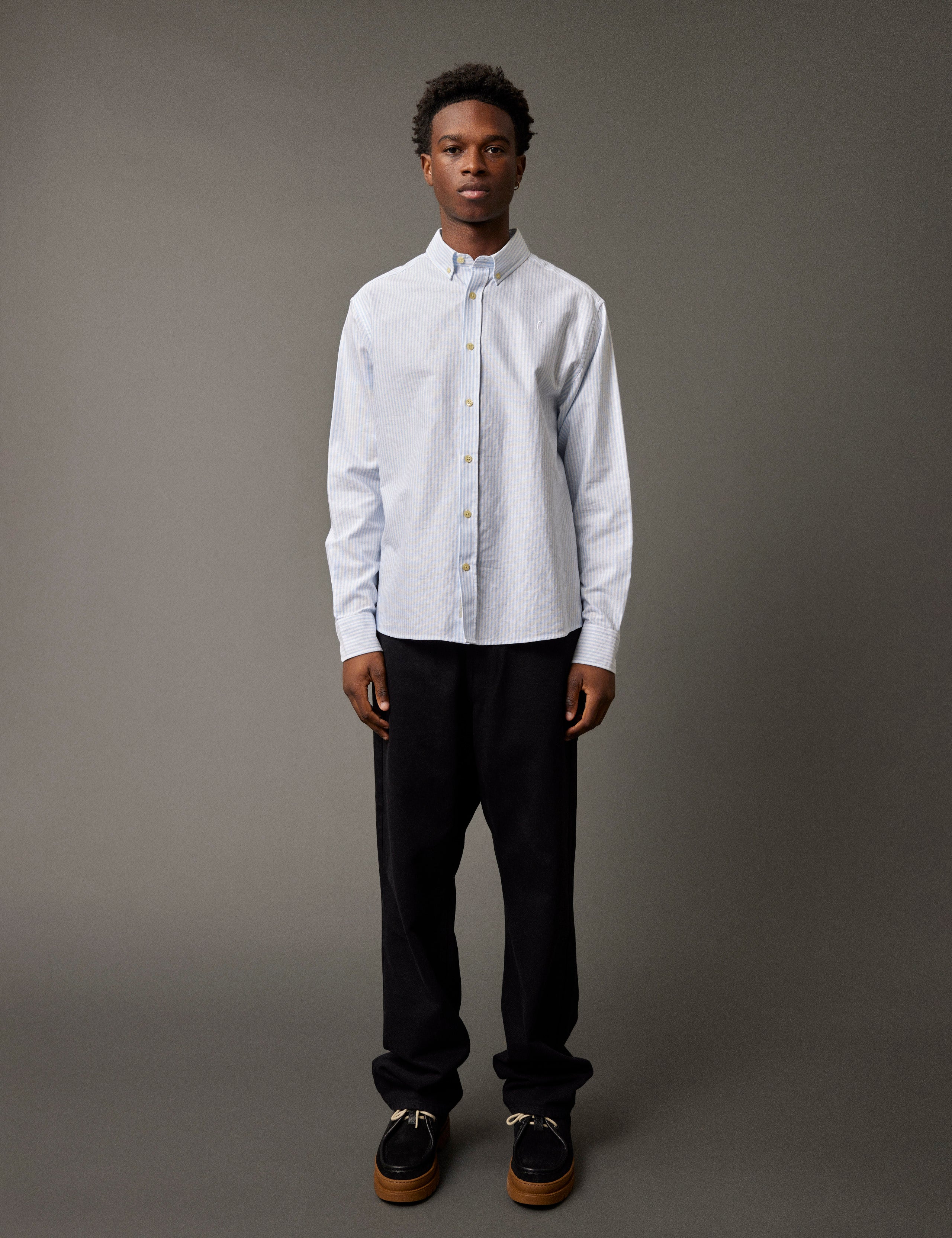 LIFE SHIRT - LIGHT BLUE STRIPE