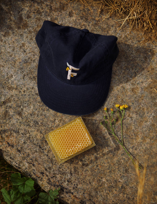 FAUNA WASHED CAP - NAVY