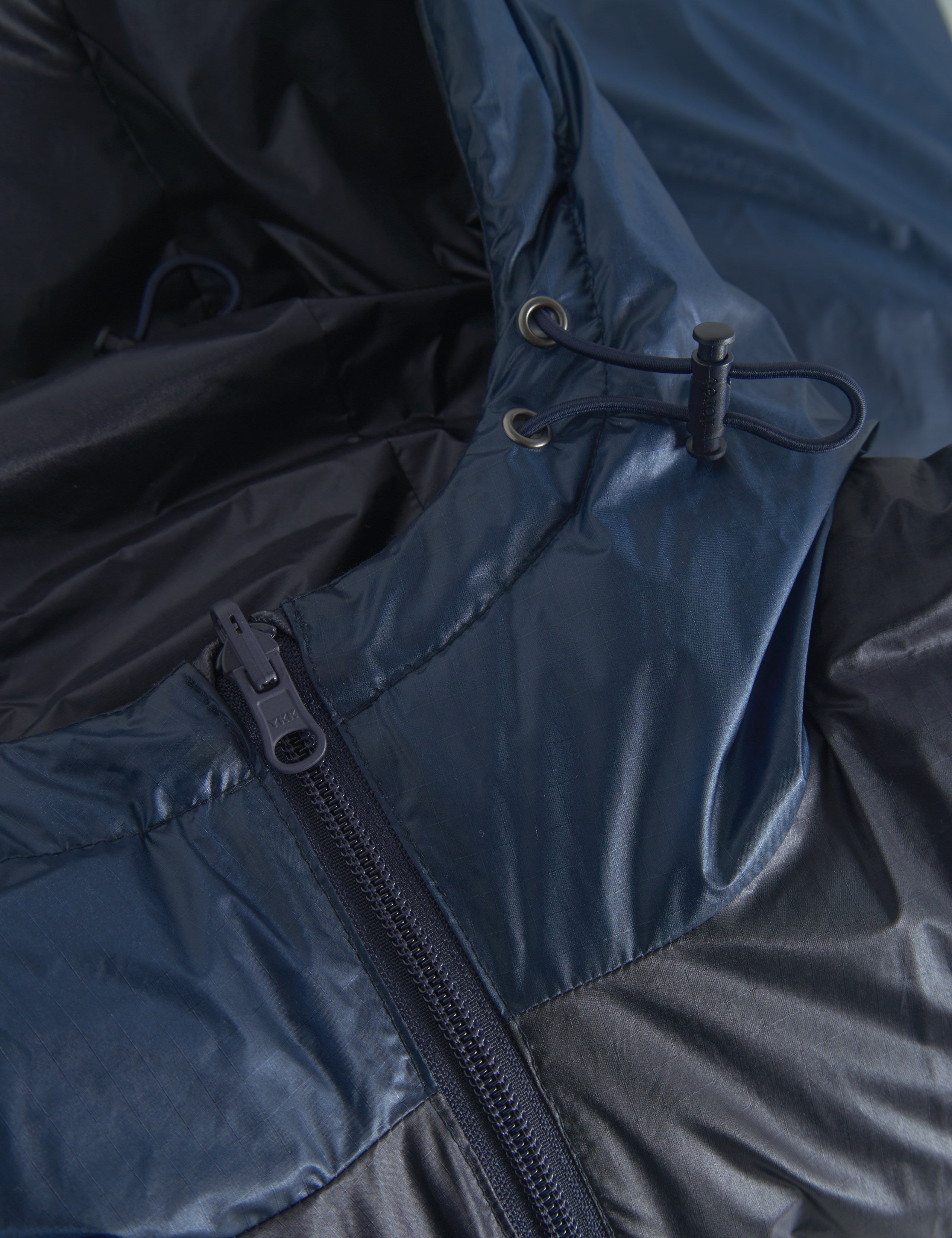 GRAIN REVERSIBLE PUFFER JACKET - NAVY