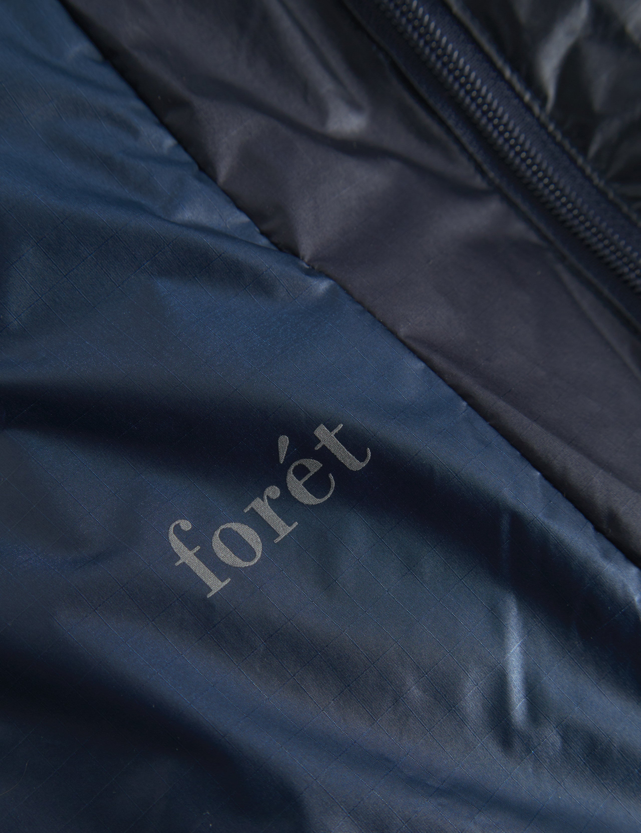 GRAIN REVERSIBLE PUFFER JACKET - NAVY