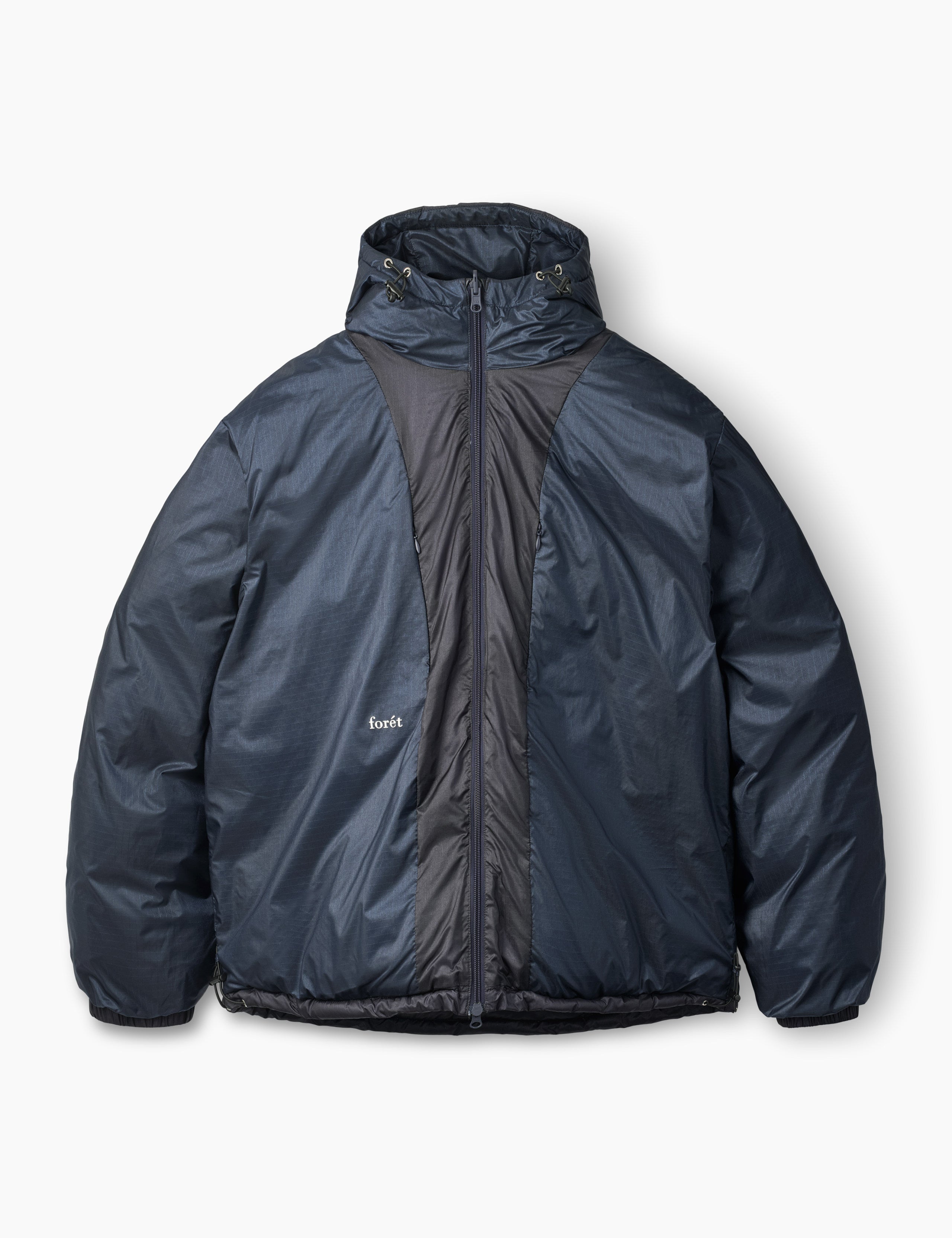 GRAIN REVERSIBLE PUFFER JACKET - NAVY