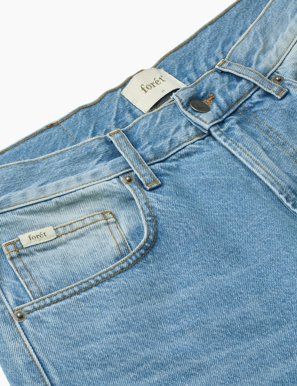 HEATH JEANS - WASHED LIGHT BLUE