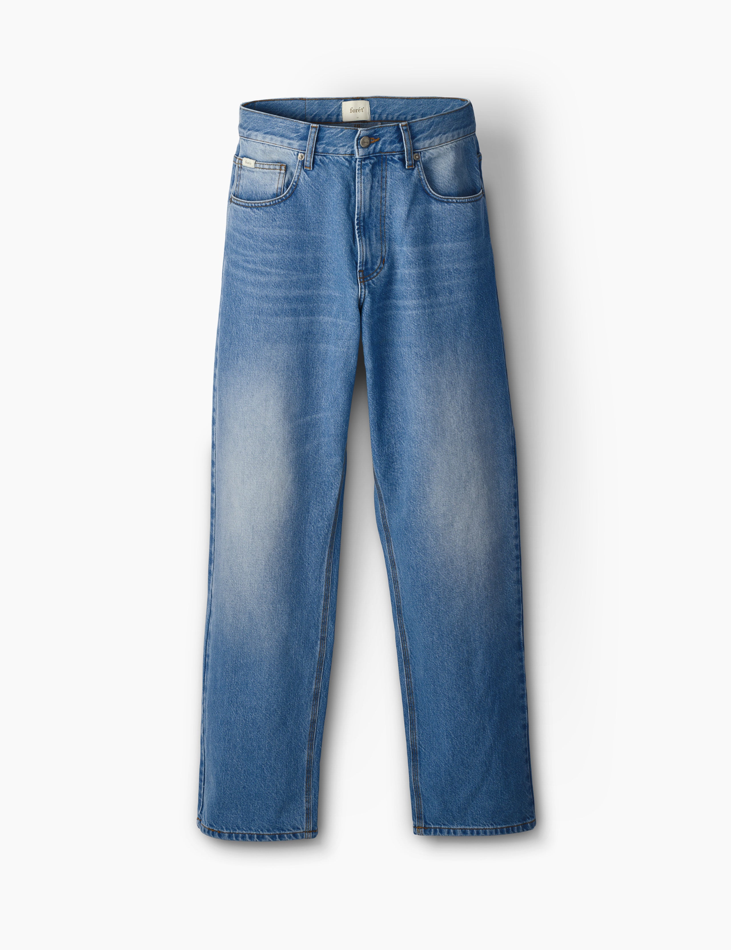 HEATH JEANS - WASHED MID BLUE