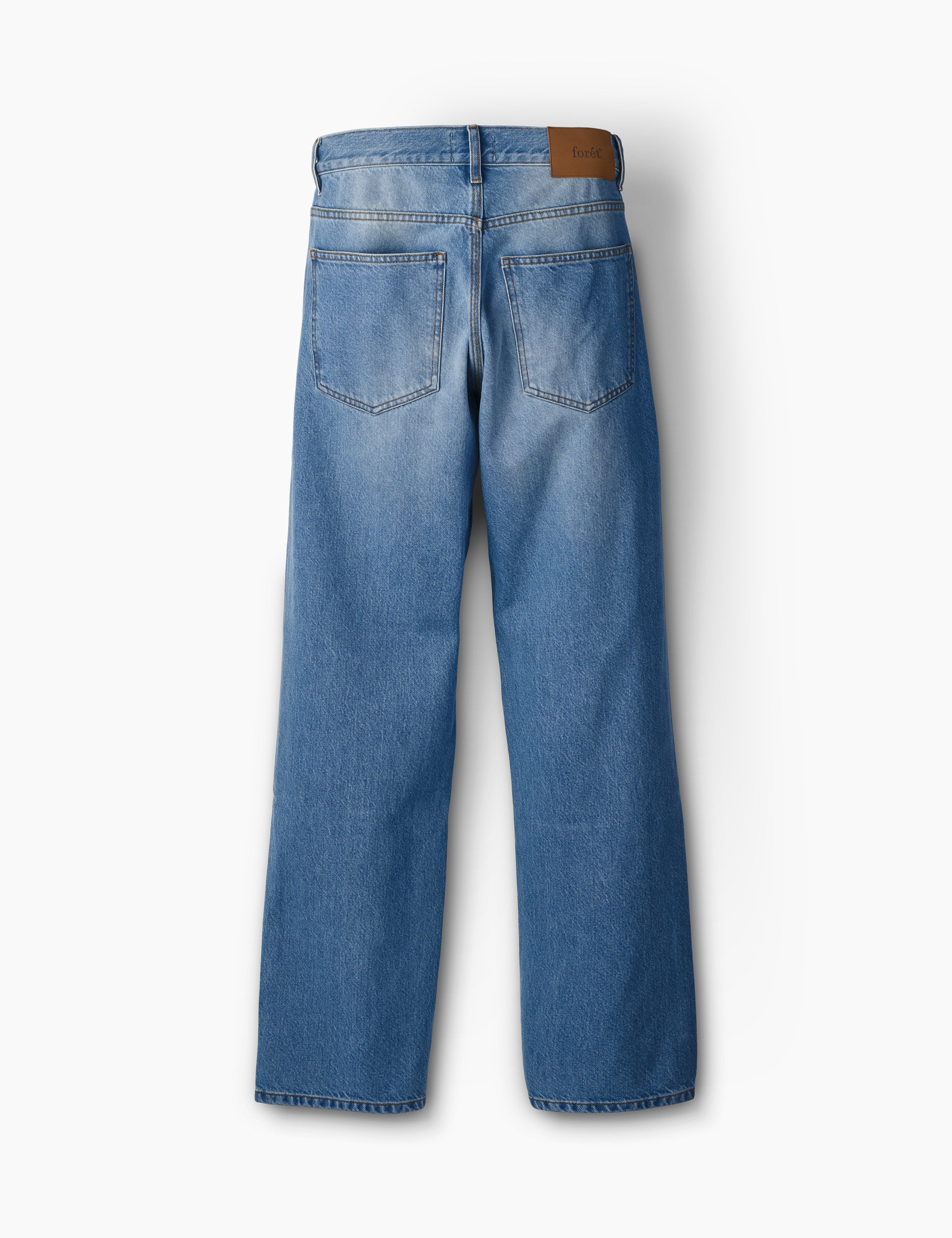 HEATH JEANS - WASHED MID BLUE