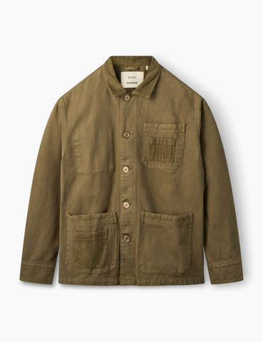 FORÉT X KLEMAN OVERSHIRT - ARMY