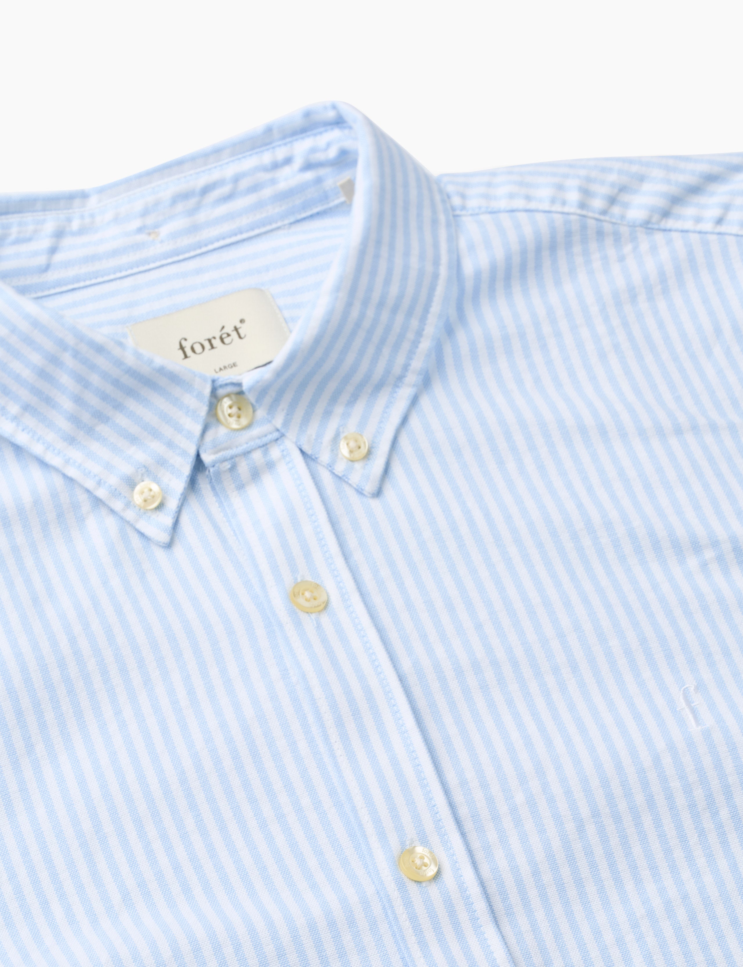 LIFE SHIRT - LIGHT BLUE STRIPE