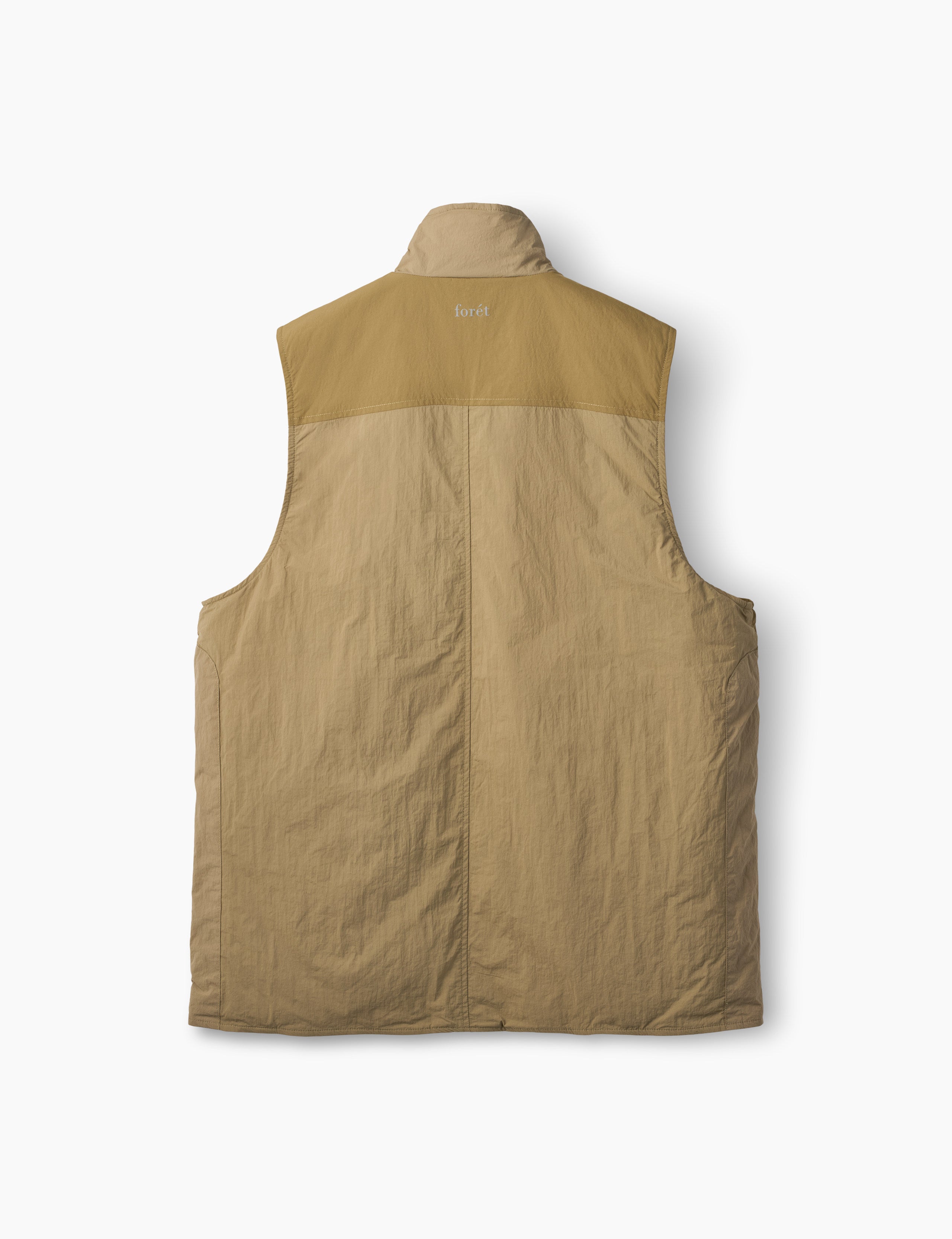 MYST LINER ZIP VEST - ARMY/DUSTY OLIVE