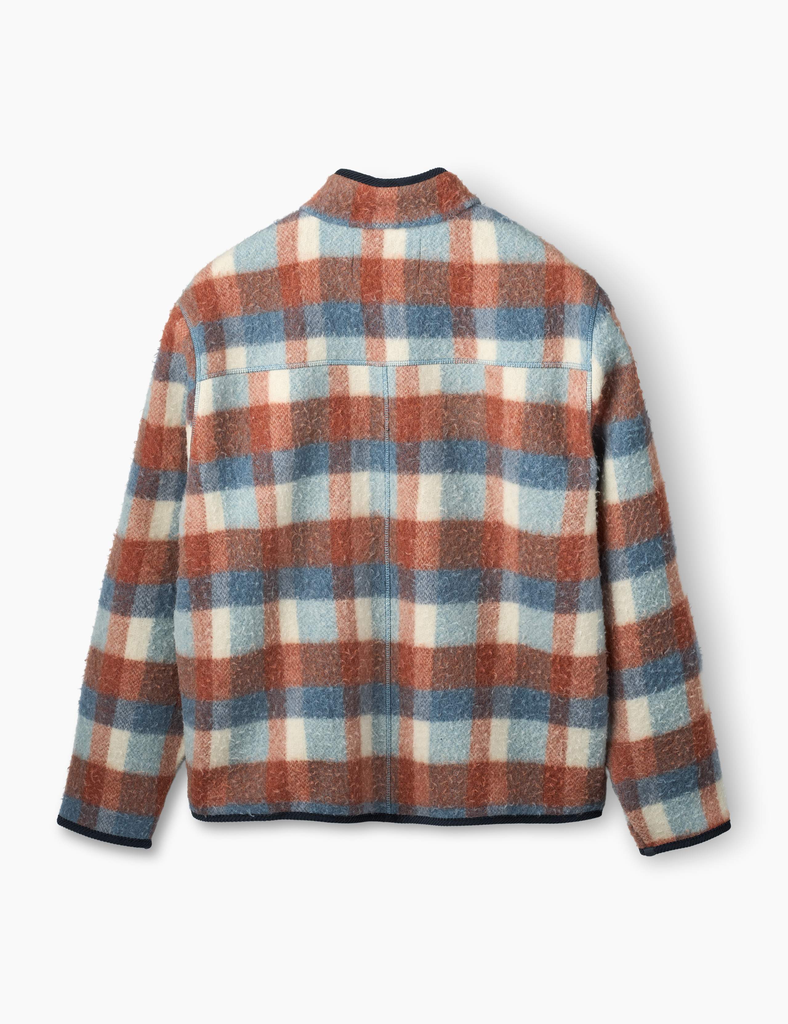 OPAL WOOL JACKET - CHECK