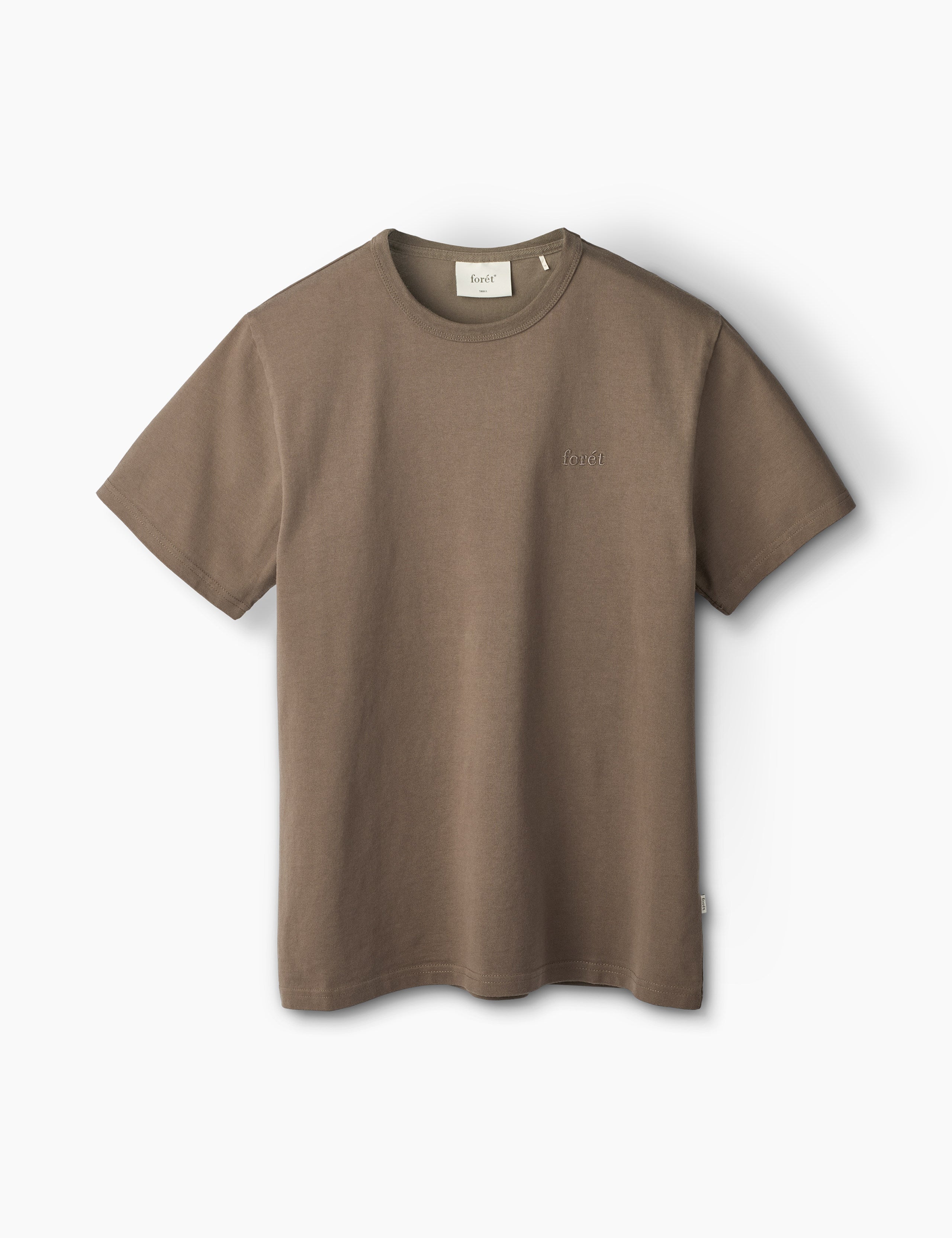 OAK T-SHIRT - COLD BROWN