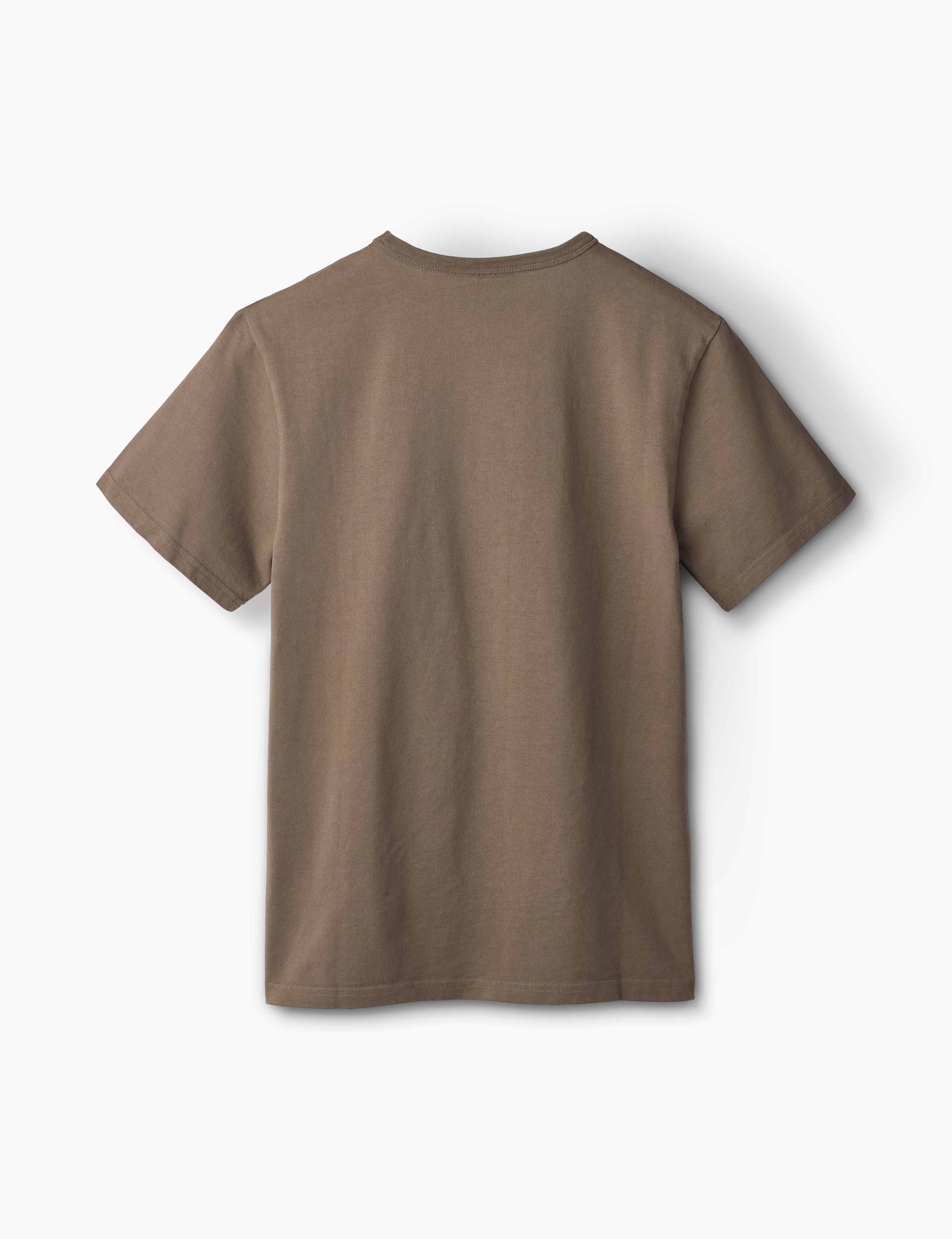 OAK T-SHIRT - COLD BROWN