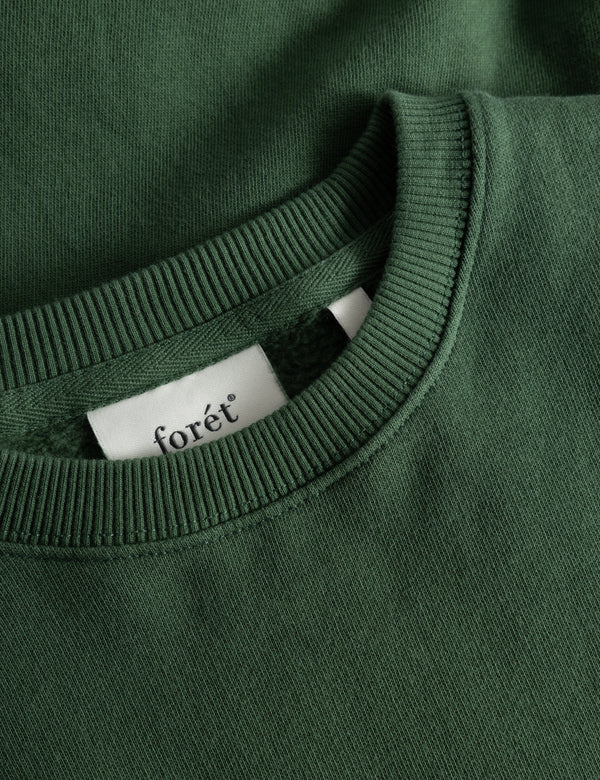 OCEAN SWEATSHIRT - GREEN/CLOUD