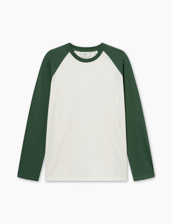 BASE LONGSLEEVE - CLOUD/GREEN