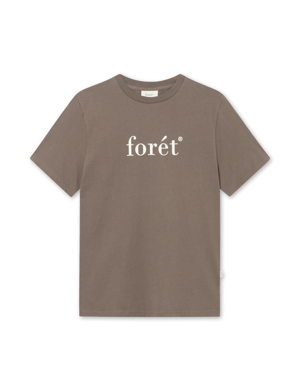 AMBER T-SHIRT - COLD BROWN/CLOUD