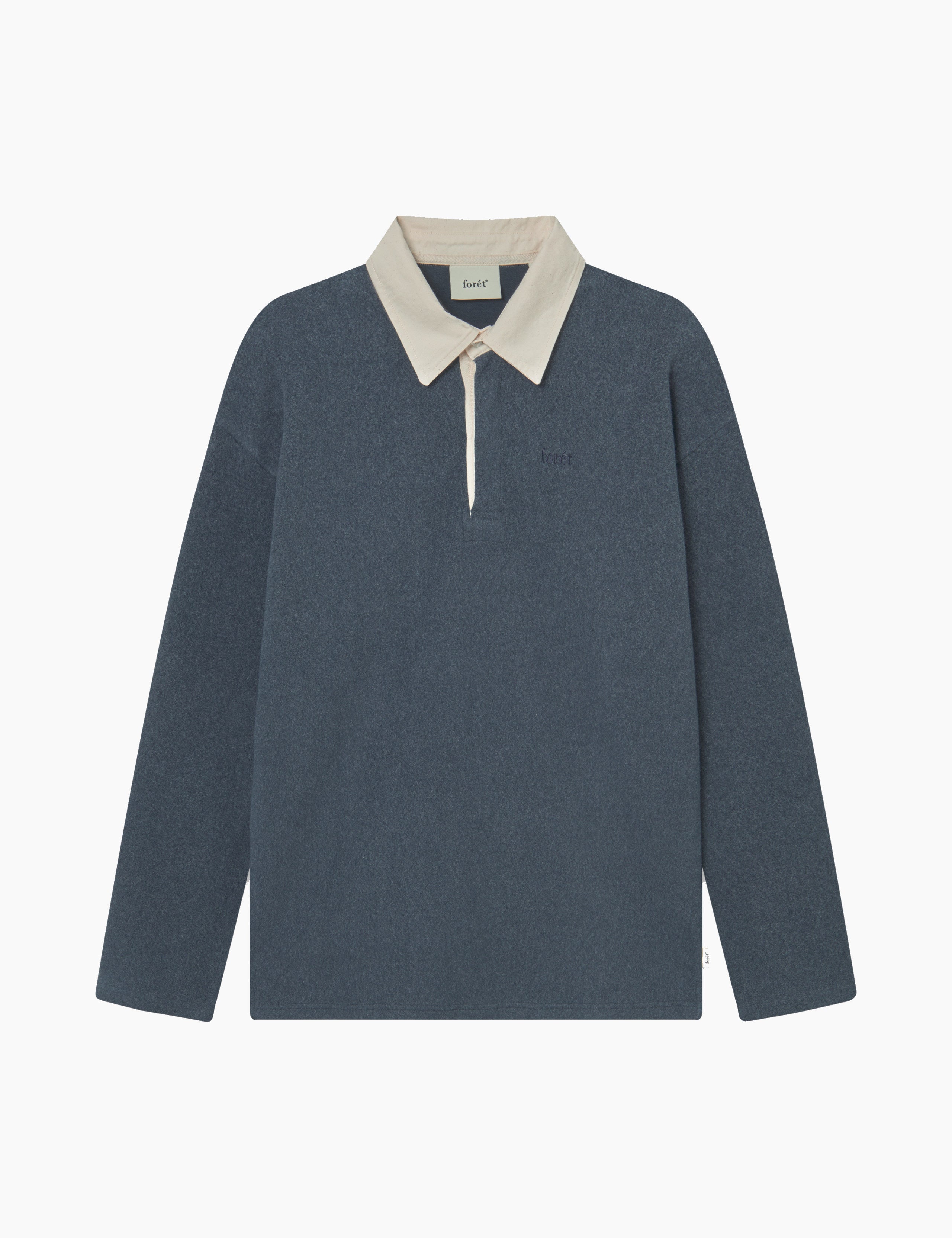 HERB BRUSHED SWEATSHIRT - NAVY