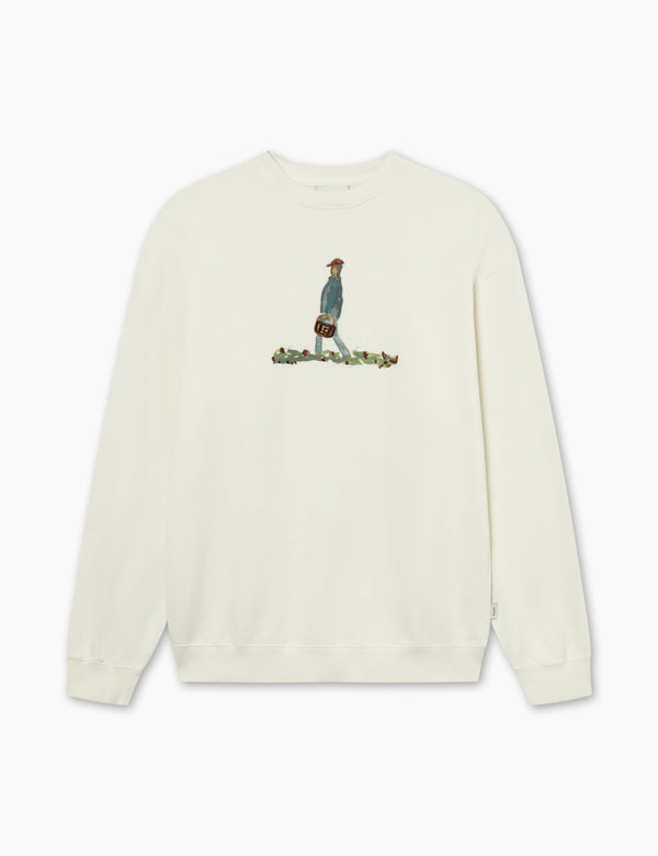 HUNT SWEATSHIRT - CLOUD