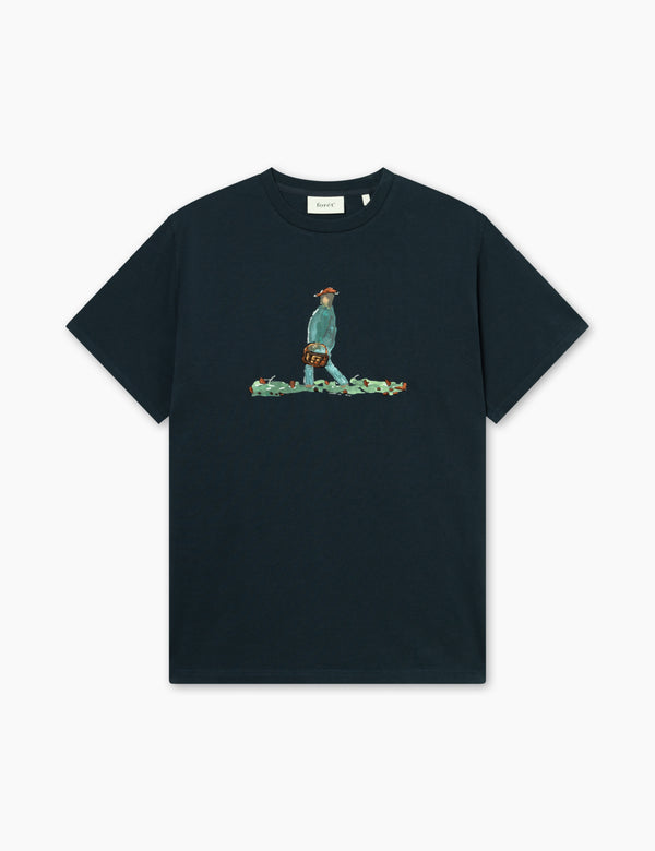 HUNT T-SHIRT - NAVY