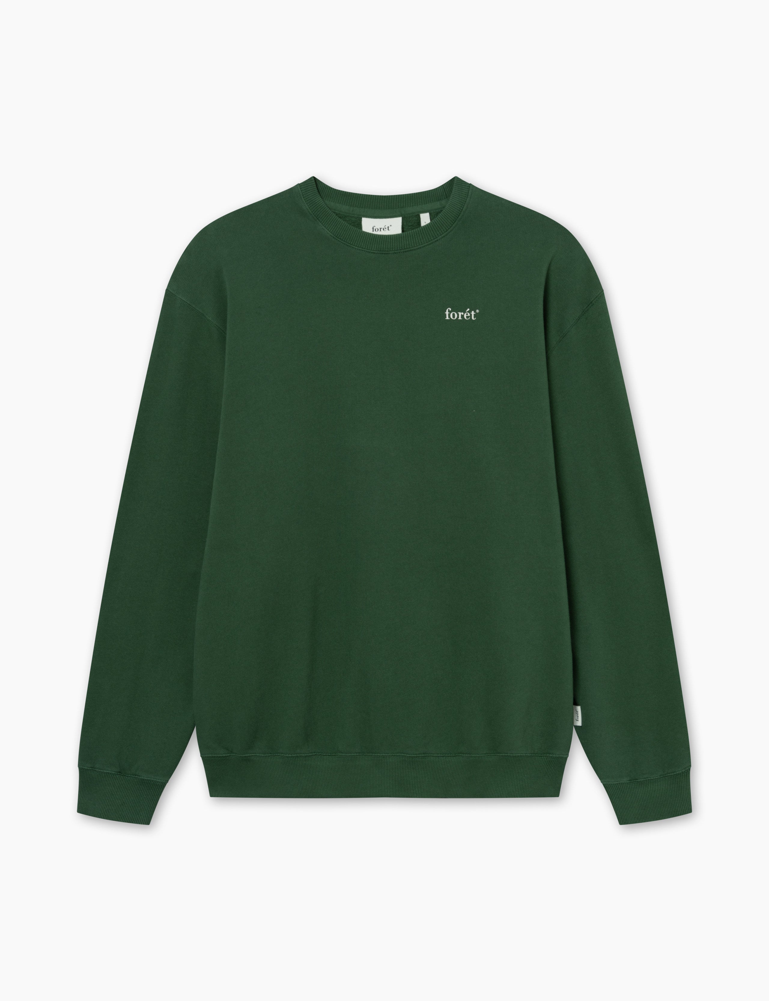 OCEAN SWEATSHIRT - GREEN/CLOUD