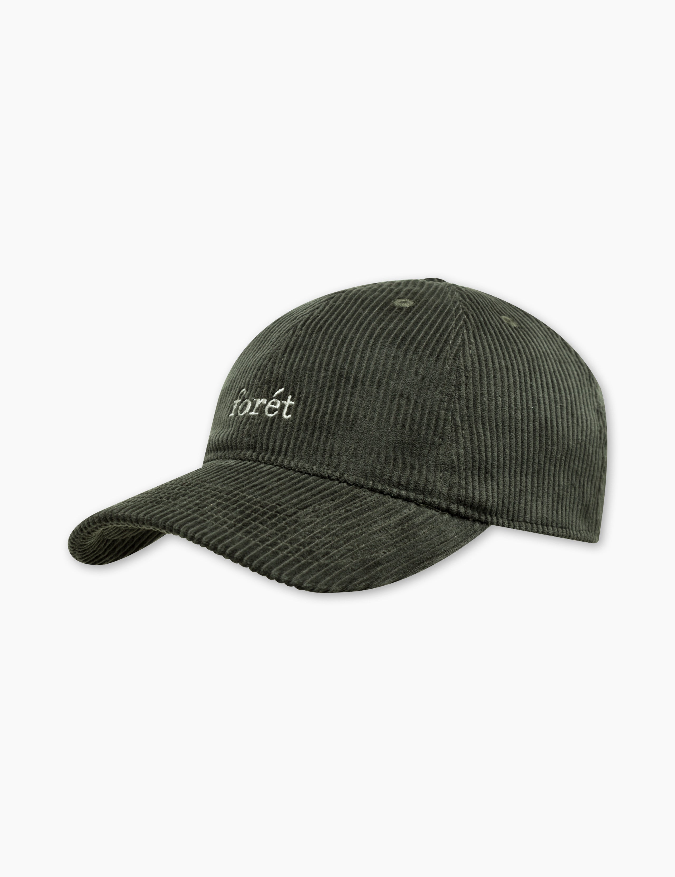 HAWK CORDUROY CAP - DARK MOSS