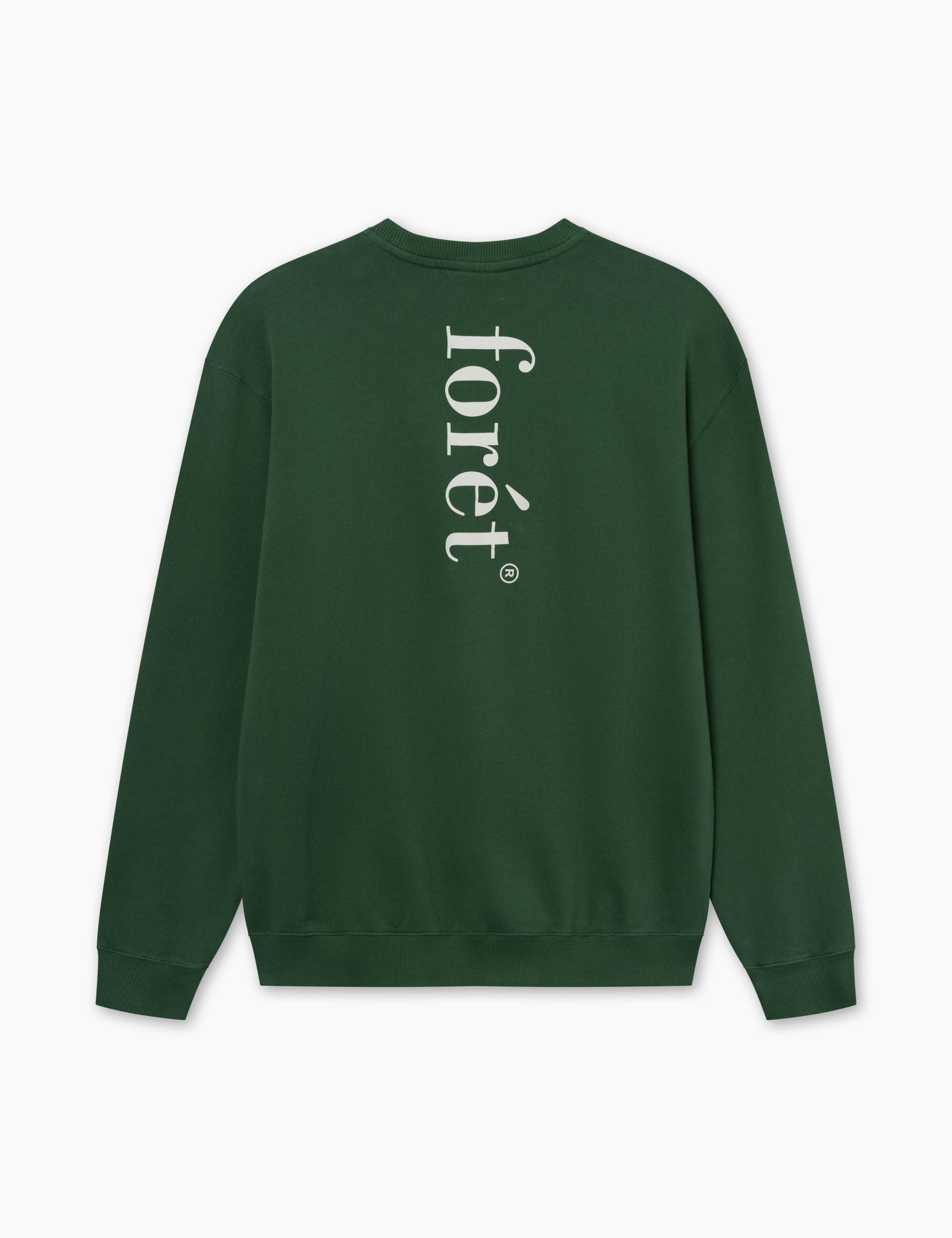 OCEAN SWEATSHIRT - GREEN/CLOUD