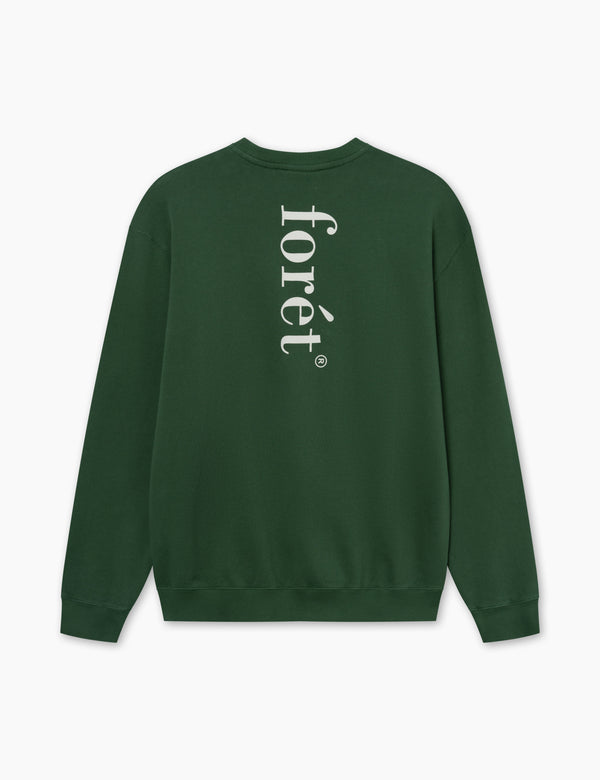 OCEAN SWEATSHIRT - GREEN/CLOUD