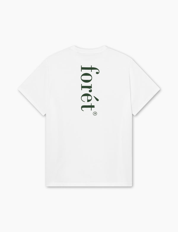 OCEAN T-SHIRT - WHITE/GREEN