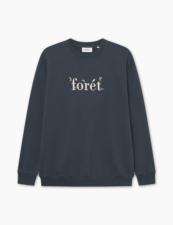 AMBER BEE SWEATSHIRT - NAVY