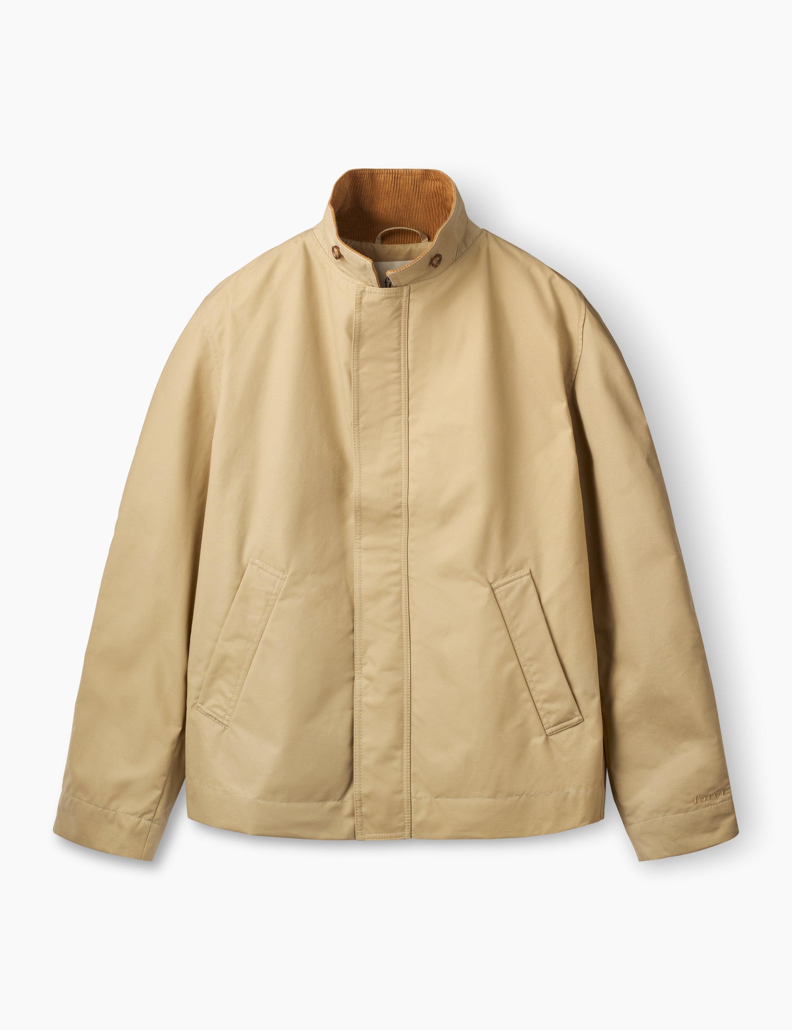 ROW OILSKIN JACKET - KHAKI