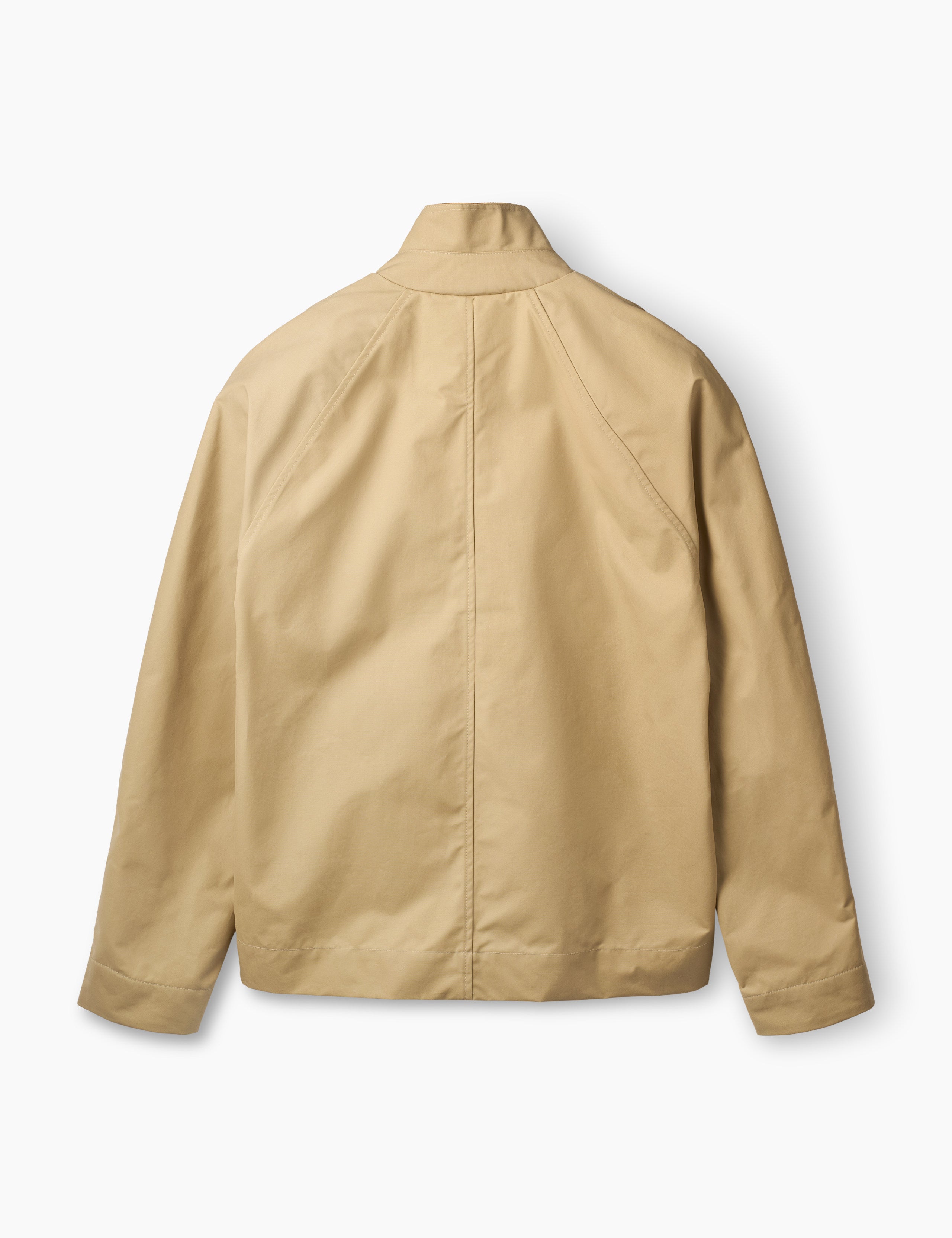 ROW OILSKIN JACKET - KHAKI