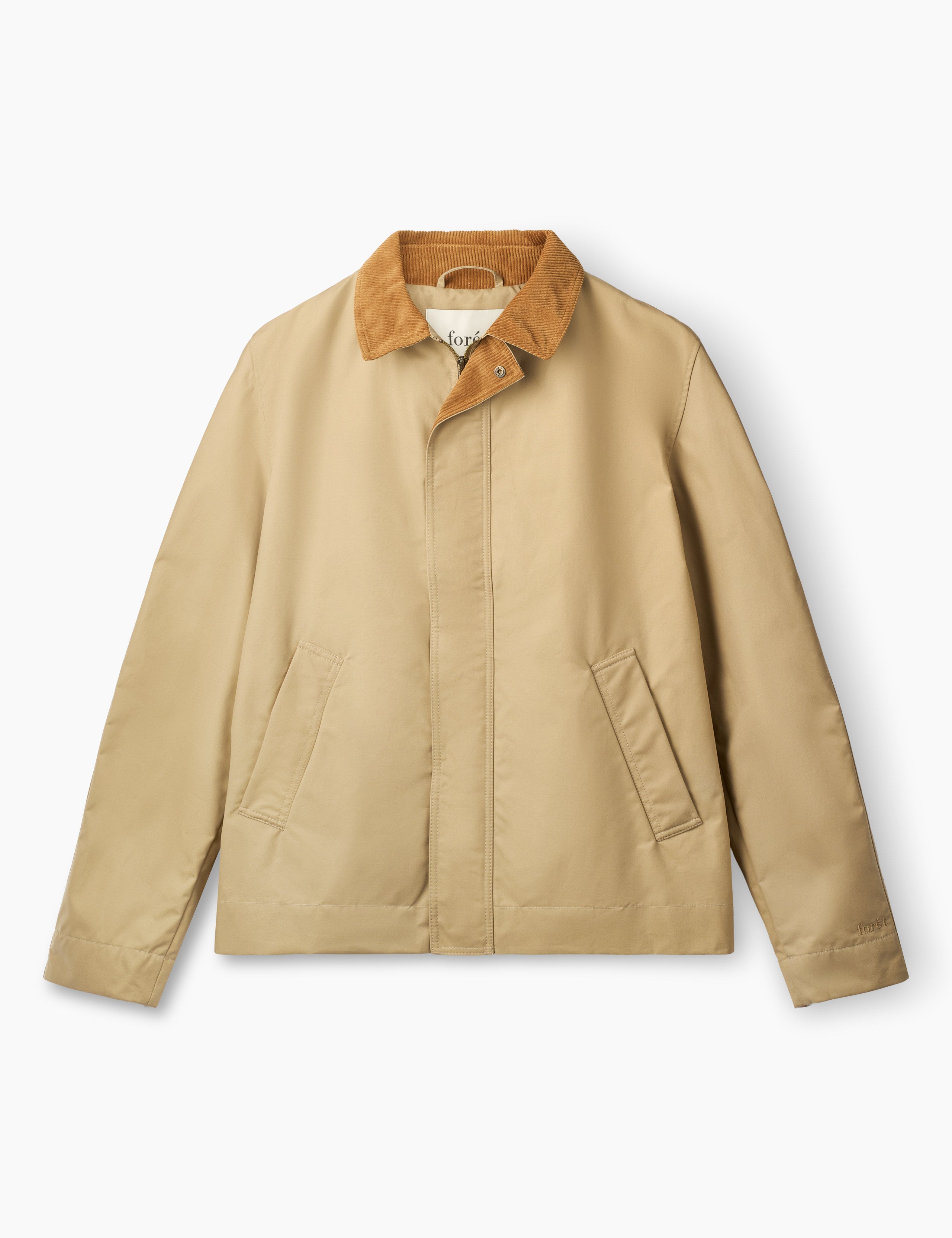 ROW OILSKIN JACKET - KHAKI